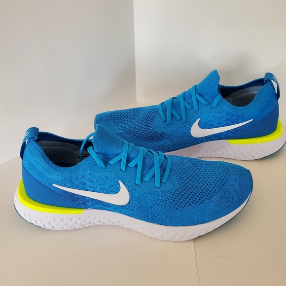 nike epic react flyknit volt glow